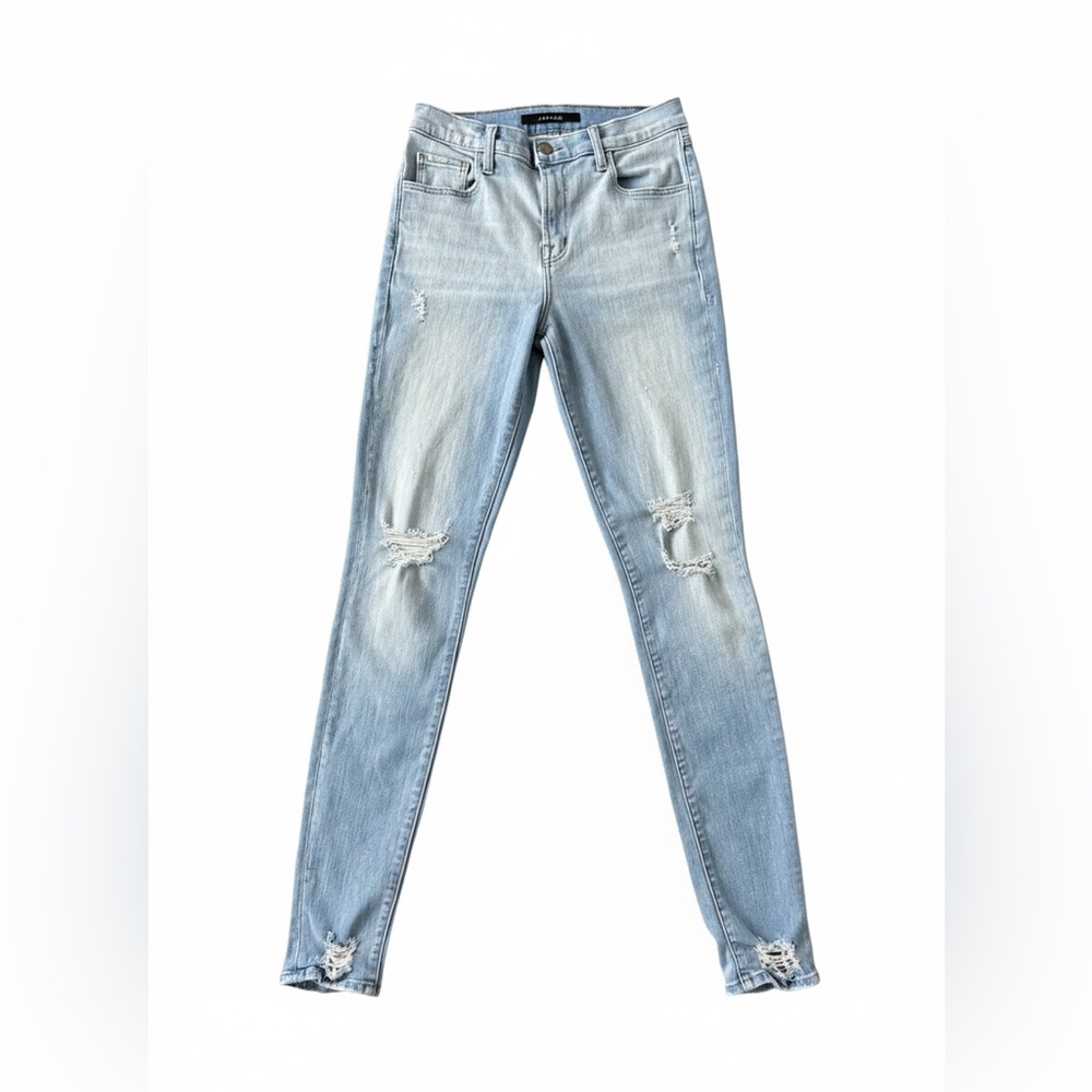 J Brand Maria High Rise Skinny Jeans in Superstar Destruct. Size 26 - Picture 2 of 6